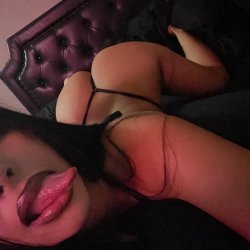 Sexy latina slut g string