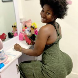 AN AFRICAN FAT ASS